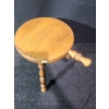 Image 3 : Wooden Milking Stool 10.5" Diameter Top, 13 T 