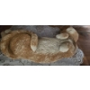 Image 6 : Two Sandicast Outdoor Cat Decor and One Ceramic Raccoon