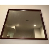 Image 1 : Mahogany Framed Hallway Mirror 