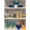 Image 1 : Vintage Le Cruset Dip Cups, Blue Desert Cups, Shelf of Neat Vintage Coffee Mugs & More