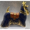 Image 2 : Gorgeous English Royal Crown Derby Bone China Scottish Terrier Figurine - 5In Tall 