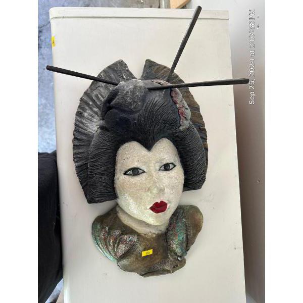 Joanna Drummond Geisha Girl Pottery Original -- 15W, 24T