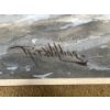 Image 2 : R.T. Wilding Original Watercolor 16Wx8H