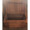 Image 4 : Extra Large Storage Baskets w/ Hinged Lids - 38"Long 
