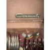 Image 3 : Vintage Silver Plated Flatware Set In Wooden Storage Box - Oneida Community Plate