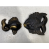 Image 1 : Chalk Fish, Black and Gold Colouring