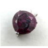 Image 2 : 14.6 ct Certified Silver Ruby gemstone Pendant ($2,535 Appraisal)