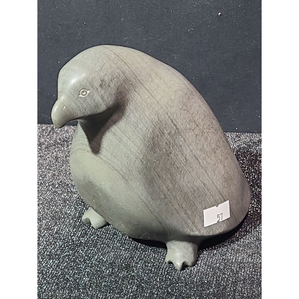 Soapstone Carving of Bird, Artist: Unknown, 4 W, 4 D, 6 T 