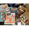 Image 1 : Assortment of matches inside a WM pen, old cigar box small wooden box assortment of vintage boxes, s