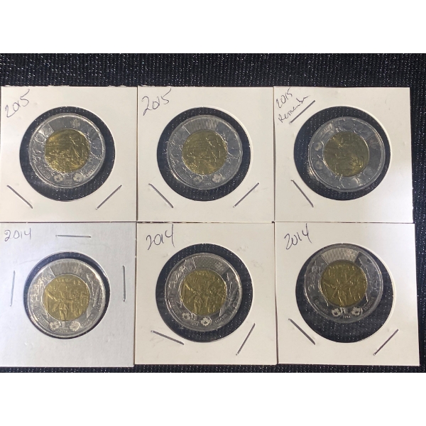 2014 & 2015 Remember Toonies