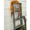 Image 4 : Misc Tool lot, tow rope, ladder, booster cables and dolly