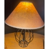 Image 2 : Decorative Lamp 16T Brass Candlestick Holders w/ Wood Desk Clock