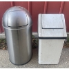 Image 1 : Two Metal Shop Waste Containers 36T