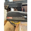 Image 3 : Craftsman 9 inch radial arm, saw with bench, woodworking clamps & a rolling wood box
