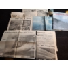 Mount St Helens 1980 Eruption Commemorative Magazine, Ash and Newspaper Articles