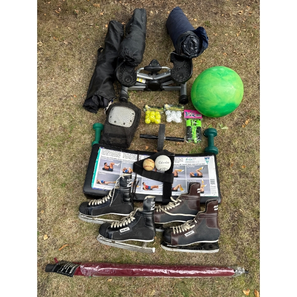 Exercise Equipment & Camp Chairs