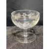 Image 4 : Vintage Etched Crystal Stemmed Glasses and Sherbet Cup