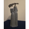 Image 4 : LLADRO Rare Pale Grey Nuns Porcelain Figure - 4W, 3D, 11T 