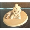 Image 3 : Asian Civilization Museum - Mini Teak Figurines - Sra Aem -4"Tall
