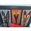 Image 3 : Lot: Metal Street Sign, Decorative Birds, Lantern, and Framed Text Panels