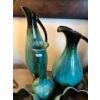 Image 4 : vintage mid-century modern Blue Mountain Pottery two tall water jugs, one vase, two candy dishes, an