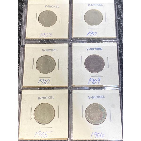 Collection of Liberty Head Nickels