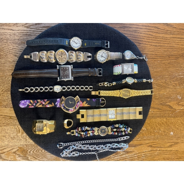 Collection Of Costume Mens And Woman's Watches