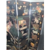 Image 11 : Two Asian Story Painted Panel Room Dividers- Each Divider: 60 W, 72 T- Designs on Both Sides 