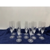 Image 1 : 12 Champagne Flutes Glasses