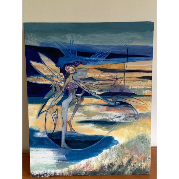 Lauri Ansell Fairy Dance Persona Board  16 x 20