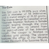 Image 6 : 2014 $20 Fine Silver Coin Cougar: Pouncing in the Snow 31.39 Grams
