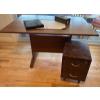 Image 1 : Table w/ Small Storage Compartment - Table is 50W, 30.5T, Loose Top 