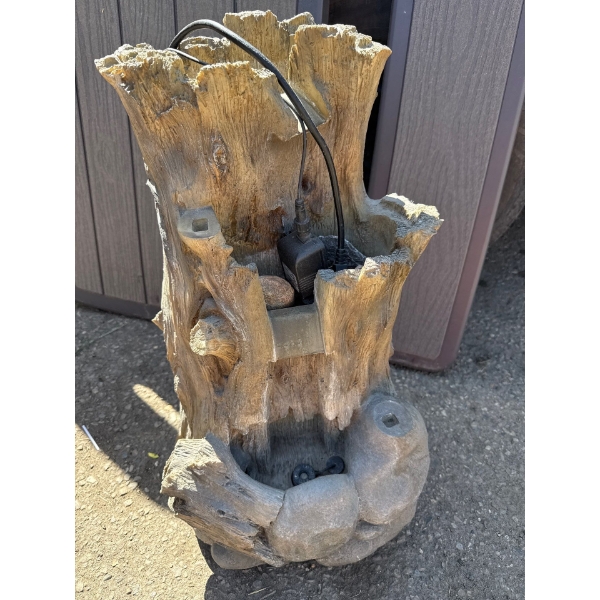  Natural looking fountain 31”