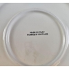 Image 3 :  Decorative White Ceramic Charger 15''INCHES.