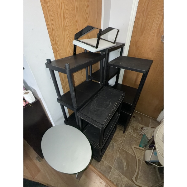 Shelving and Side Tables