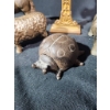 Image 6 : Cast Iron Animals, Cross, and wooden Decorative Box