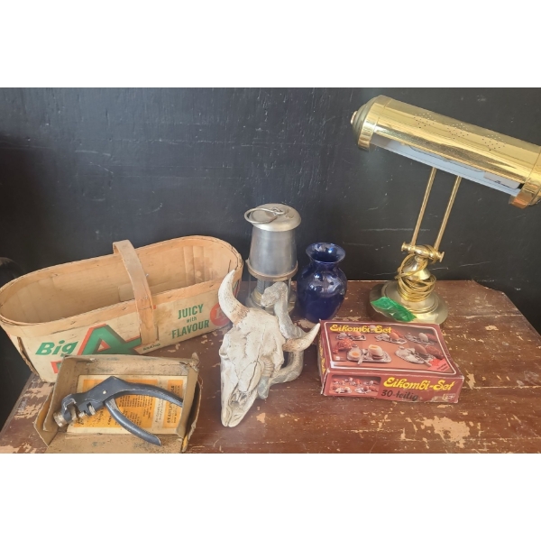 Brass Bankers Style Lamp w/ Adj. Arm 5.5" Base, 12 T (Arm Level), Wolf FC2 Lamp 8.5 T and More!