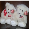 Image 1 : Ty Beanie Babies Canada and USA Bears with Tags 14 T