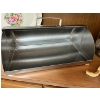 Image 5 : Stainless steal bread box,  full of New canning lids, pink Tupperware bowl, strainers, more goodies 