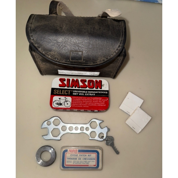 Super Simson Select Bike Doctor Pack- Bicycle Tools & Patch Kit