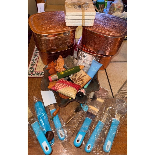 Collection Of Random Kitchen Items- Utensils, Fridge Magnets, & More