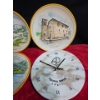 Image 4 : Set of 5 Collector Plates and Clock
