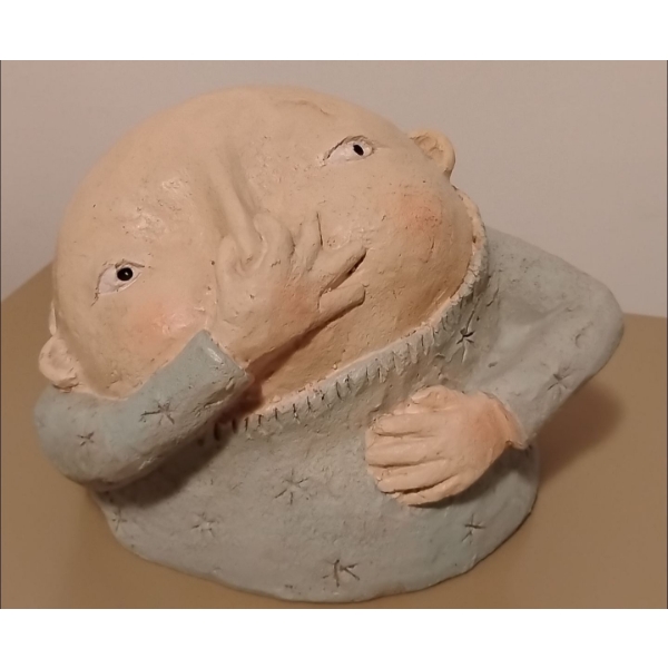 Bathroom Figurine Humorous 6W 