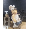 Image 4 : Kitchen Decor Including: Plastic Angel, Server Holding Tray Figurine 7.5 T, Chef Shakers and More!
