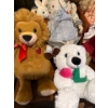 Image 5 : Porcelain Pair of Dolls (Largest 17T), Doll Rocking Chair & Box of Stuffies 