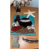 Image 3 : Assortment of Different Home Decor  Sun Face, Sea Shells, Wall Hanging, Betsy Johnson Costume Jewelr