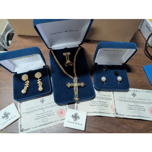 Camrose & Kross Jacqueline Kennedy-Inspired Jewelry Set with COAs