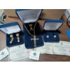Image 1 : Camrose & Kross Jacqueline Kennedy-Inspired Jewelry Set with COAs