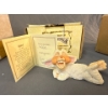 Image 4 : Krystonia Hand Painted Figurines, Made in England w/ Certificates,  6 Pieces - Lrgest ~8in Tall