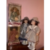 Image 1 : Porcelain Dolls, 4 Pcs,  Incl. Two Boxed Collectors Choice, 17T 